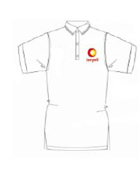 CAMISA BLCA NVA IMAGEN DAMA-L tela oxford, con logo terpel imagen bordada en tetilla izq.